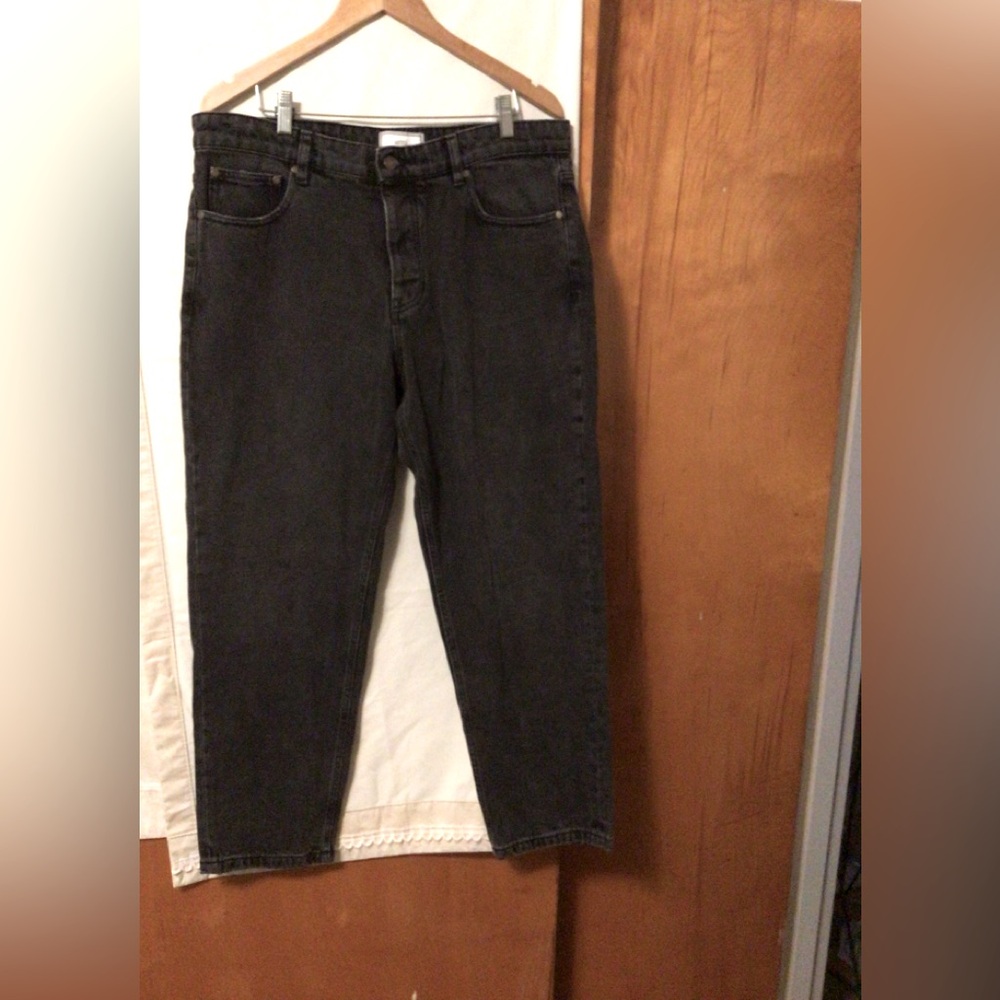 AMI ALEXANDRA MATTIUSSI  TAPERED FIT JEANS SZ 34